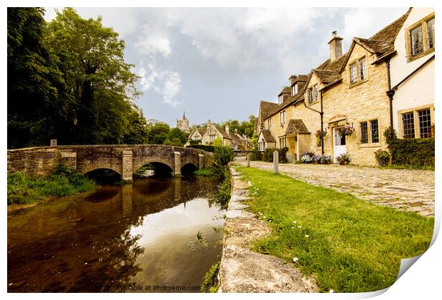 Castle Combe Print by john english