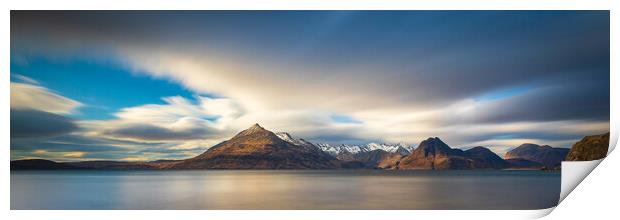 Cuillin Mountain Range Ultra Panoramic Print by Phil Durkin DPAGB BPE4