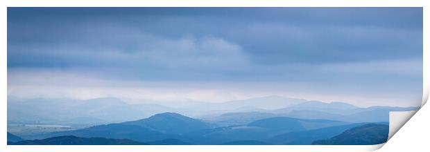 Snowdonia National Park Wales Ultra Wide Panoramic Print by Phil Durkin DPAGB BPE4