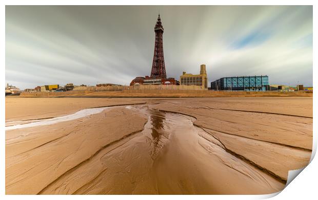 Towering over the Fylde Coast Print by Phil Durkin DPAGB BPE4