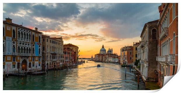 The Enchanting Sunrise of Venice Print by Phil Durkin DPAGB BPE4