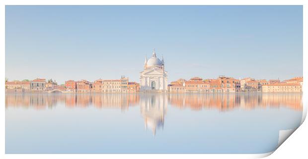 Chiesa del Santissimo Redentore Reflection Print by Phil Durkin DPAGB BPE4