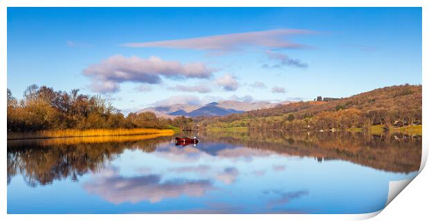 Esthwaite Water Cloudscape Reflection Print by Phil Durkin DPAGB BPE4