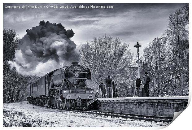 The Flying Scotsman Print by Phil Durkin DPAGB BPE4