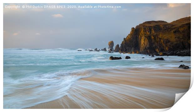 The Rush - Dalmore - Isle Of Lewis Outer Hebrides Print by Phil Durkin DPAGB BPE4