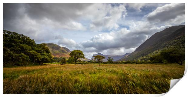 Buttermere Panoramic  Print by Phil Durkin DPAGB BPE4