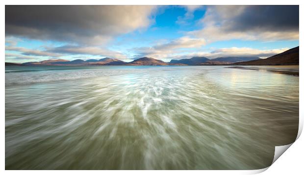 Luskentyre Beach Outer Hebrides Print by Phil Durkin DPAGB BPE4