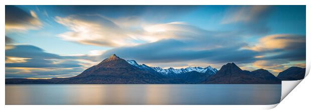 The Cuillin Mountains Ultra Panoramic Print by Phil Durkin DPAGB BPE4
