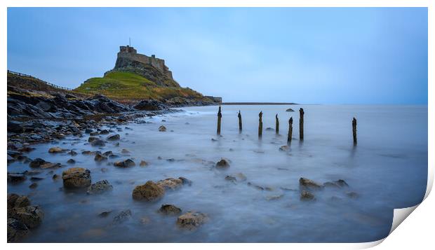 Lindisfarne Castle Print by Phil Durkin DPAGB BPE4