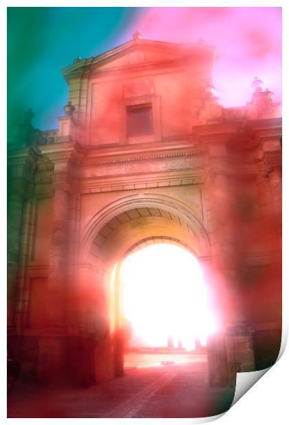 The Gate of Cordoba Print by Jose Manuel Espigares Garc