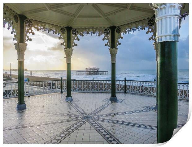 Captivating Views of Brighton Print by Beryl Curran
