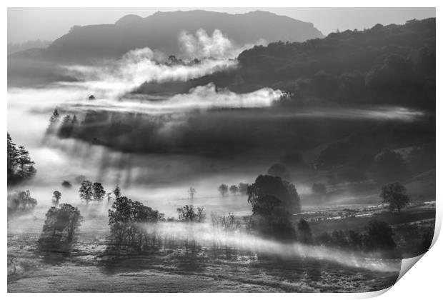 Little Shadows, Lake District  Print by John Finney