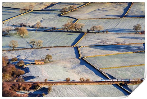 Edale Valley Railway Print by John Finney