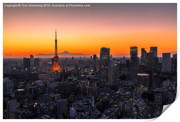 TOKYO 01 Print by Tom Uhlenberg