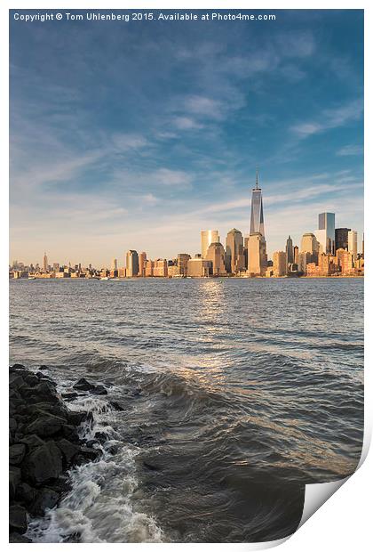 NEW YORK CITY 11 Print by Tom Uhlenberg