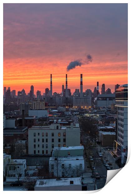 NEW YORK CITY 27 Print by Tom Uhlenberg