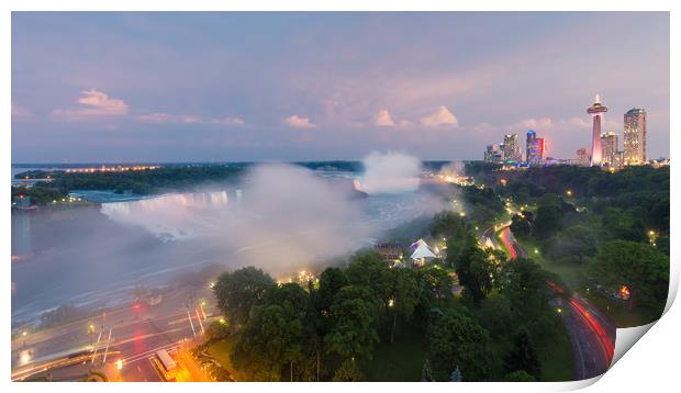 NIAGARA FALLS 12 Print by Tom Uhlenberg