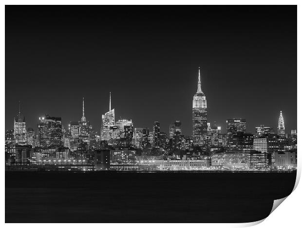 NEW YORK CITY 36 Print by Tom Uhlenberg