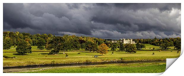  Floors Castle Kelso Print by David Paterson