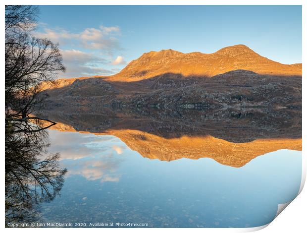 Loch Maree Mirror Print by Iain MacDiarmid