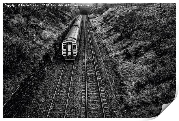  Carlisle Train Print by Kevin Clelland