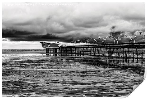  Southport Pier Print by Kevin Clelland