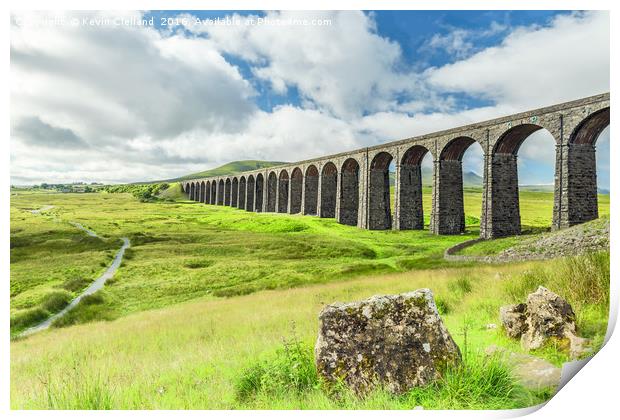 Ribblehead Viaduct Print by Kevin Clelland