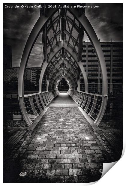 The Bridge Print by Kevin Clelland