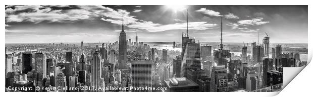 Empire State  Print by Kevin Clelland