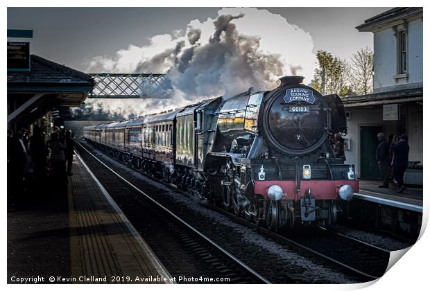 The Flying Scotsman Print by Kevin Clelland
