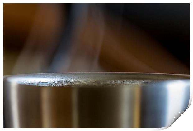  Hot Steaming Cup Print by Shawn Jeffries