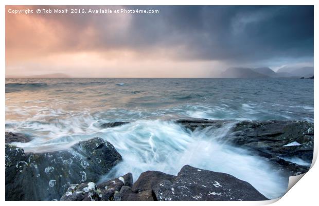 Magical Elgol Print by Rob Woolf