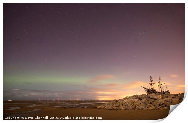Grace Darling Aurora Print by David Chennell