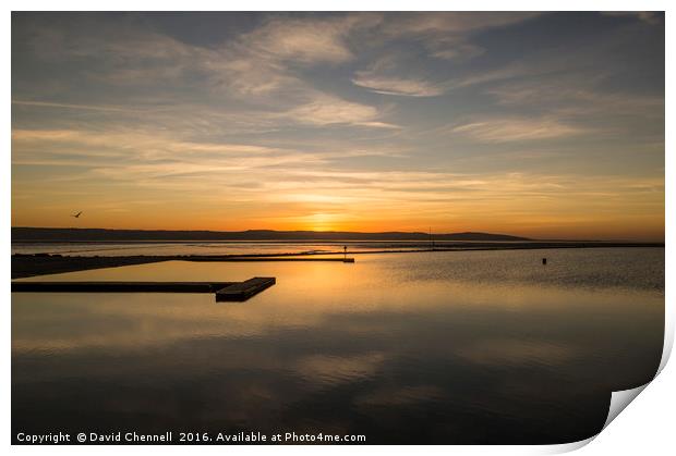 West Kirby Cloudscape   Print by David Chennell