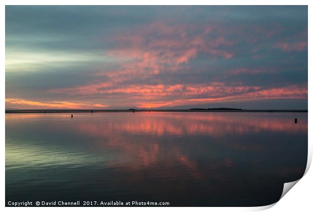 West Kirby Cloudscape       Print by David Chennell
