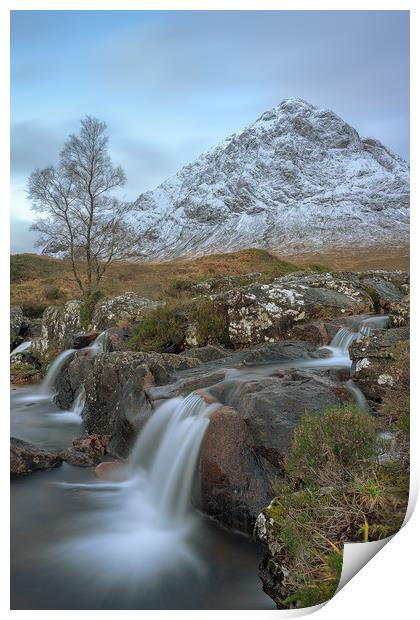 The herdsman of Etive, Scotland Print by Miles Gray