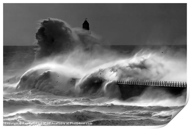 Wild Roker Print by Ray Pritchard