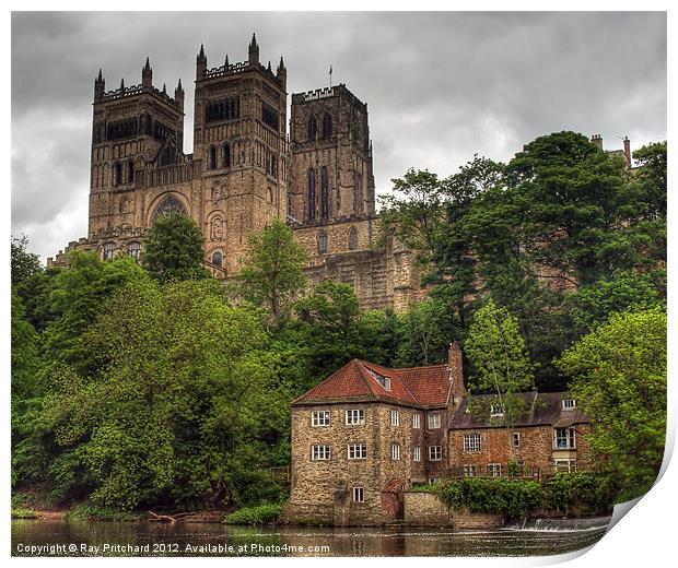HDR Durham Cathedral Print by Ray Pritchard