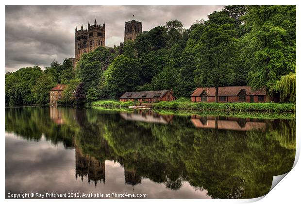 Durham Cathedral Print by Ray Pritchard