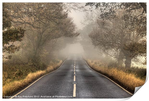 Road To Nowhere Print by Ray Pritchard