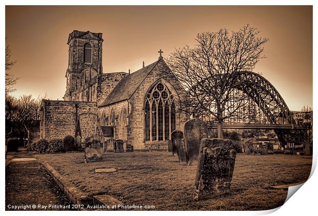 St Marys Church Print by Ray Pritchard