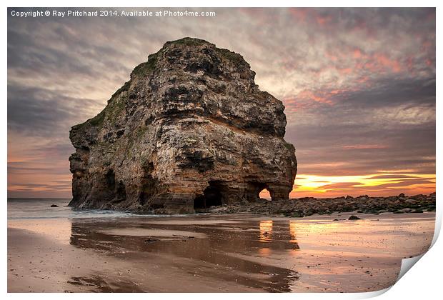 Marsden Rock Print by Ray Pritchard