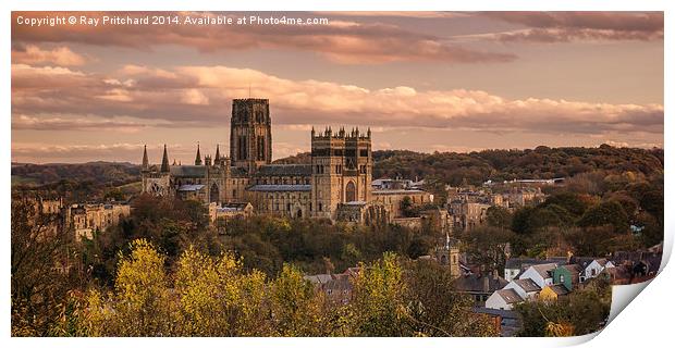  Durham Cathedral  Print by Ray Pritchard