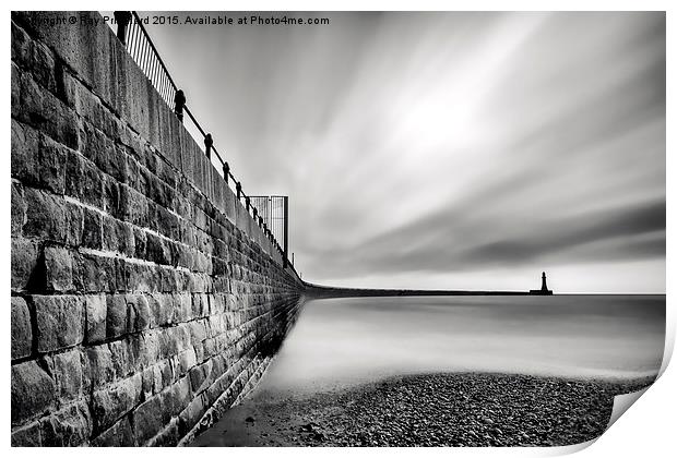  Roker Pier Print by Ray Pritchard