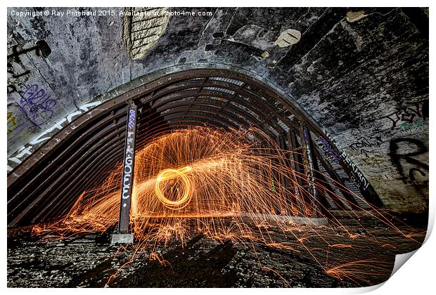  Sparks Underground Print by Ray Pritchard