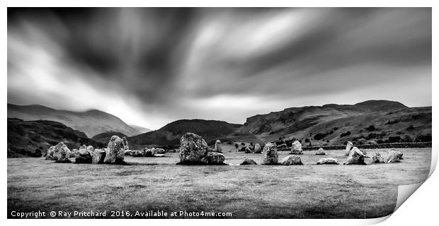 Castlerigg Print by Ray Pritchard