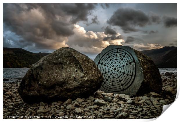 Millennium Stone Print by Ray Pritchard