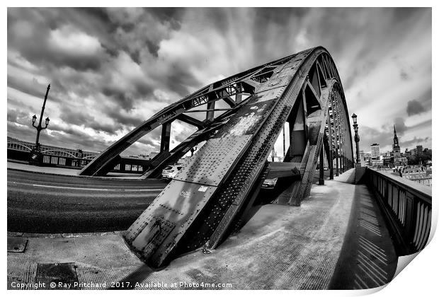 Tyne Bridge 8mm Print by Ray Pritchard