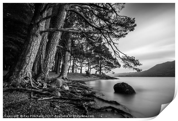 Derwent Water Print by Ray Pritchard