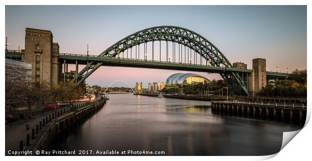 Tyne Bridge  Print by Ray Pritchard